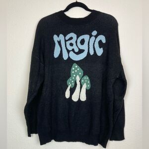 Earthbound oversized super soft magic mushroom sweater